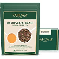 Los mejores  - Té de Hierbas Ayurvédico (100 tazas)- 21 HIERBAS- té 100% natural- hojas de té verde orgánico mezcladas con 21 hierbas…